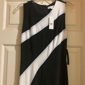 Brand new, never worn blue and white jumpsuit